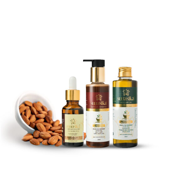 Serum + Shampoo+ Oil